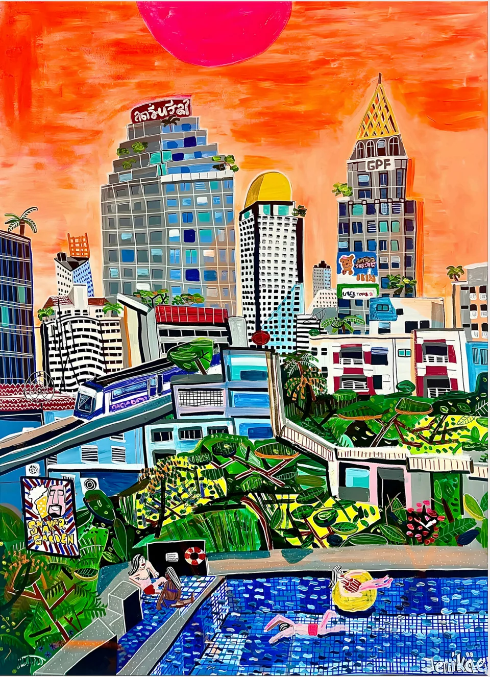 FILIPP JENIKÄE, RUSH HOURSUKHUMVIT BANGKOK
